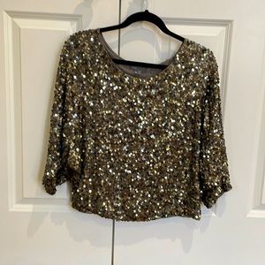 Vince sequin blouse